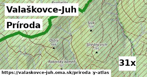 príroda v Valaškovce-Juh