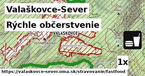 Všetky body v Valaškovce-Sever