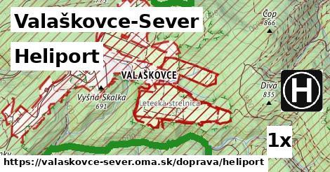 heliport v Valaškovce-Sever