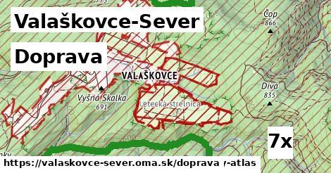 doprava v Valaškovce-Sever