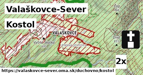 kostol v Valaškovce-Sever