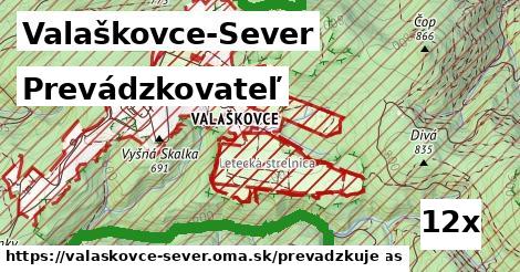 prevádzkovateľ v Valaškovce-Sever