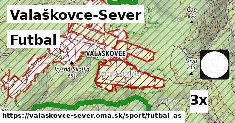 Futbal, Valaškovce-Sever