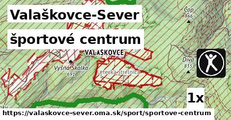 športové centrum, Valaškovce-Sever