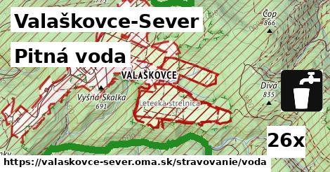 pitná voda v Valaškovce-Sever