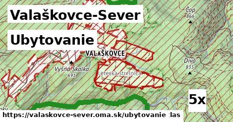 ubytovanie v Valaškovce-Sever