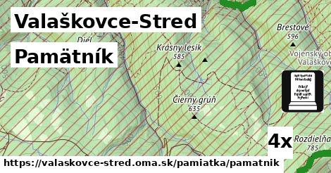 Pamätník, Valaškovce-Stred