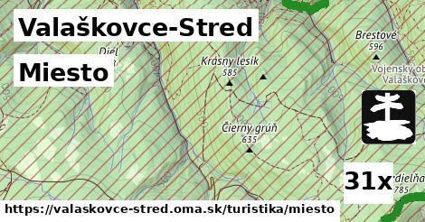 Miesto, Valaškovce-Stred