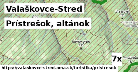 Prístrešok, altánok, Valaškovce-Stred