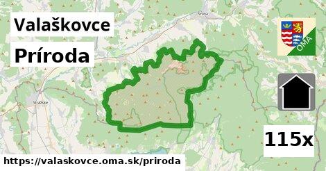 príroda v Valaškovce