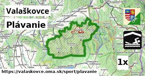 Plávanie, Valaškovce