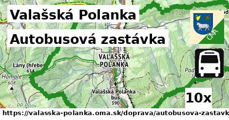 Autobusová zastávka, Valašská Polanka