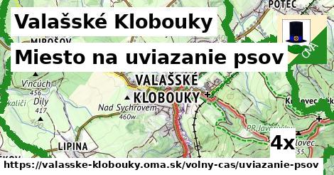 Miesto na uviazanie psov, Valašské Klobouky