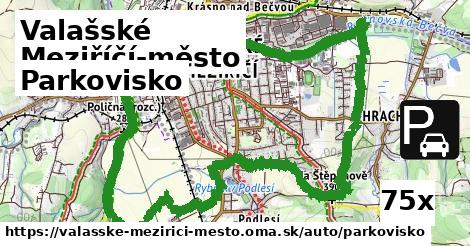 parkovisko v Valašské Meziříčí-město