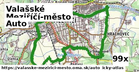 auto v Valašské Meziříčí-město