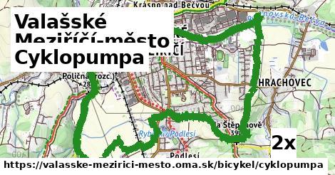 Cyklopumpa, Valašské Meziříčí-město