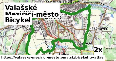 bicykel v Valašské Meziříčí-město