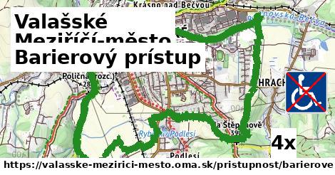 Barierový prístup, Valašské Meziříčí-město