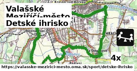 detské ihrisko v Valašské Meziříčí-město