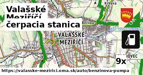 čerpacia stanica v Valašské Meziříčí