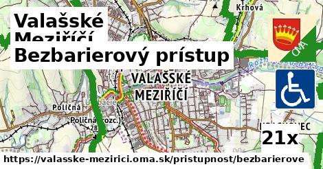 Bezbarierový prístup, Valašské Meziříčí