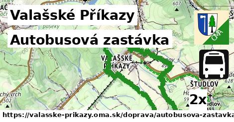 Autobusová zastávka, Valašské Příkazy