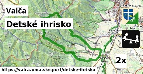 Detské ihrisko, Valča