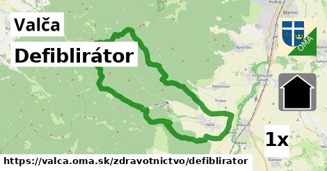 Defiblirátor, Valča