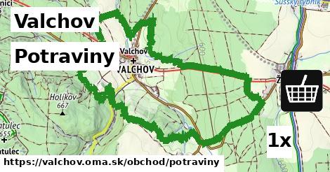Potraviny, Valchov