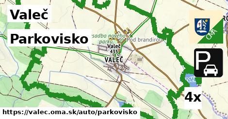 Parkovisko, Valeč