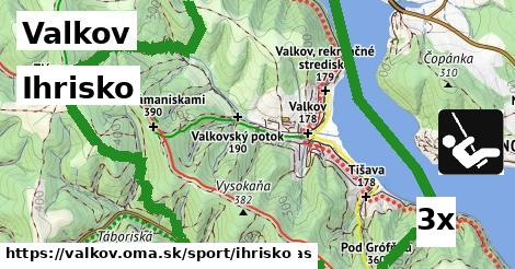 Ihrisko, Valkov