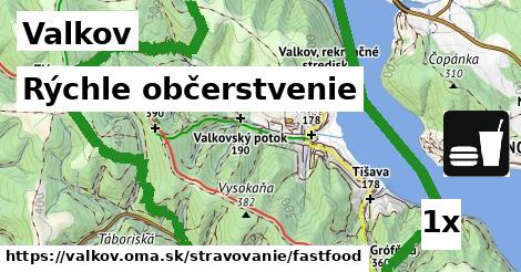 Rýchle občerstvenie, Valkov