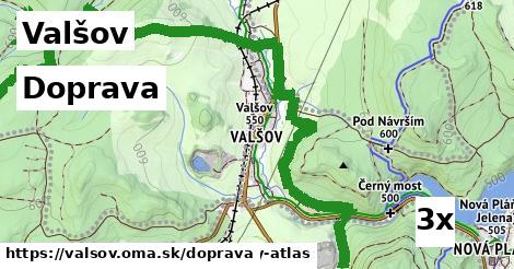 doprava v Valšov