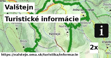 turistické informácie v Valštejn