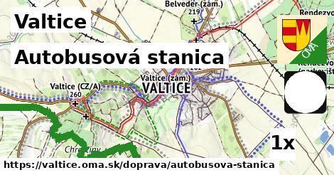 Autobusová stanica, Valtice