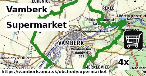 Supermarket, Vamberk