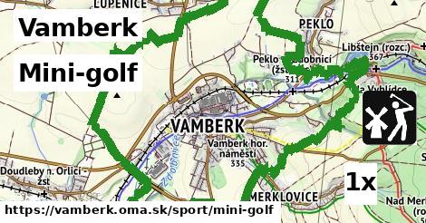 Mini-golf, Vamberk