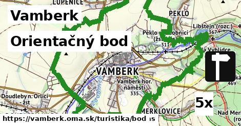 Orientačný bod, Vamberk