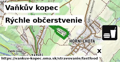 Všetky body v Vaňkův kopec