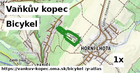 bicykel v Vaňkův kopec
