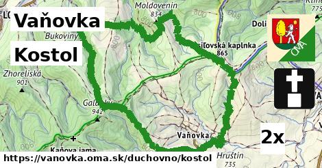 Kostol, Vaňovka