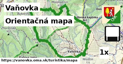 Orientačná mapa, Vaňovka