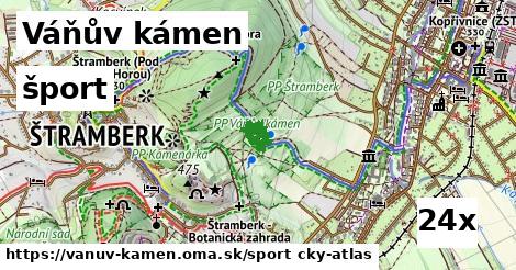 šport v Váňův kámen