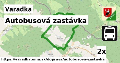 Autobusová zastávka, Varadka