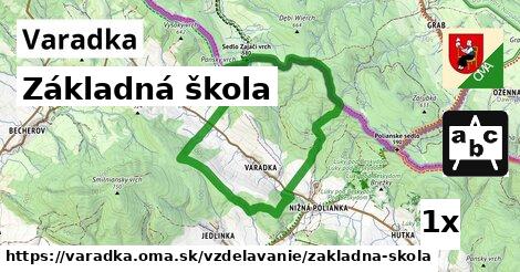 Základná škola, Varadka