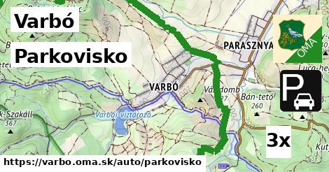 Parkovisko, Varbó
