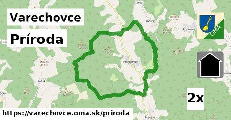 príroda v Varechovce