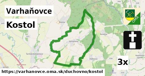 Kostol, Varhaňovce