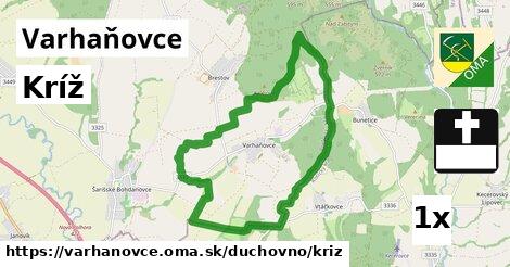 Kríž, Varhaňovce