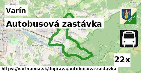 Autobusová zastávka, Varín